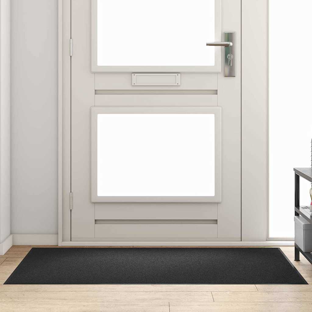 Deurmat Zwart 90 x 150 cm 100% Polyamide