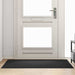 Deurmat Zwart 90 x 150 cm 100% Polyamide