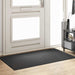 Deurmat Antraciet en Zwart 90 x 150 cm 100% Polyamide