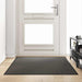 Deurmat Antraciet en Zwart 120 x 180 cm 100% Polyamide