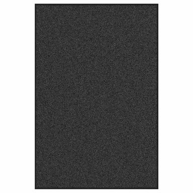 Deurmat Antraciet en Zwart 120 x 180 cm 100% Polyamide