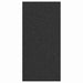 Deurmat Antraciet en Zwart 120 x 250 cm 100% Polyamide