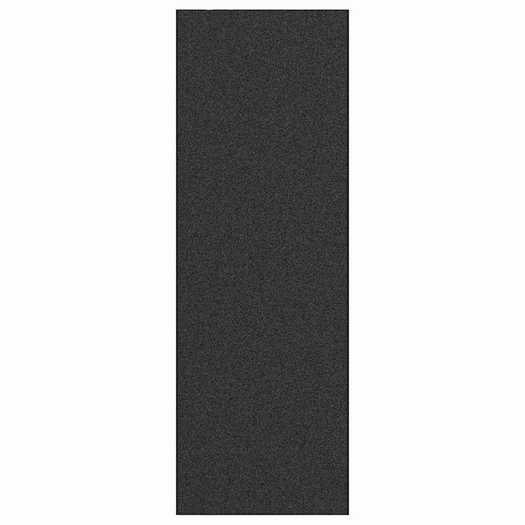 Deurmat Antraciet en Zwart 120 x 350 cm 100% Polyamide