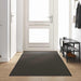 Deurmat Antraciet en Zwart 120 x 400 cm 100% Polyamide