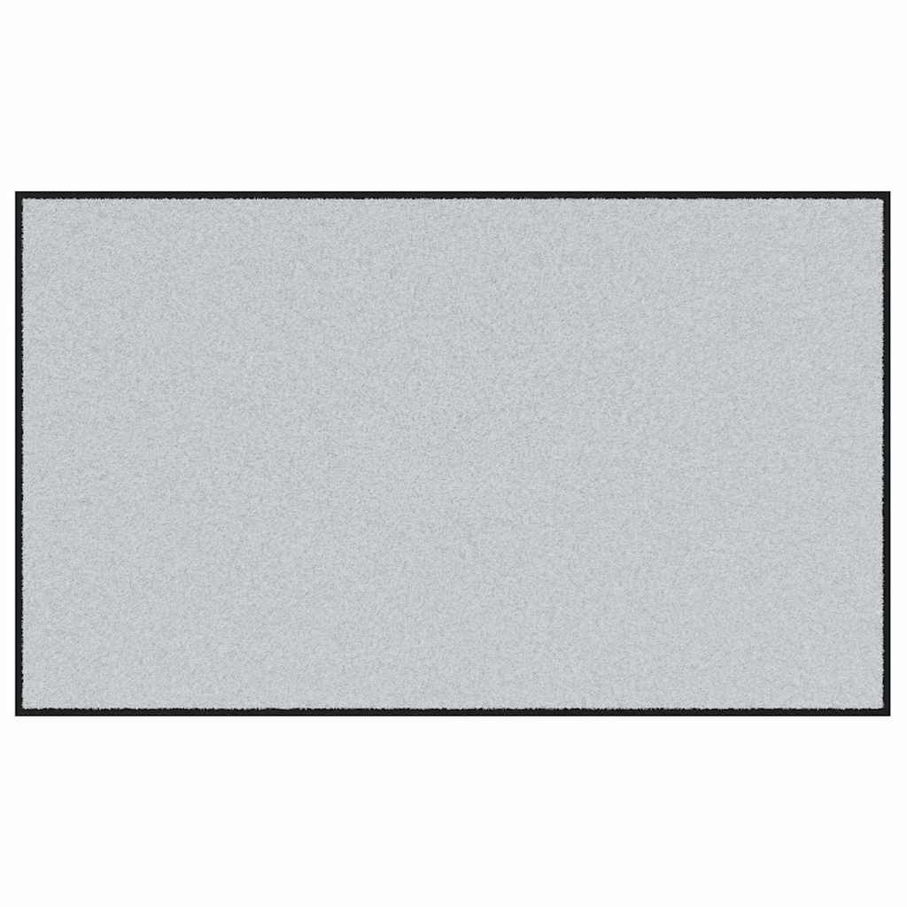 Deurmat Grijs en zwart 90 x 150 cm 100% Polyamide