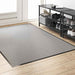 Deurmat Grijs en zwart 120 x 180 cm 100% Polyamide