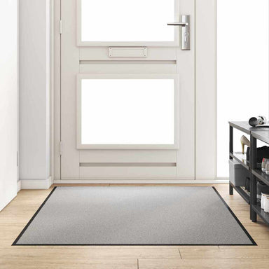 Deurmat Grijs en zwart 120 x 180 cm 100% Polyamide