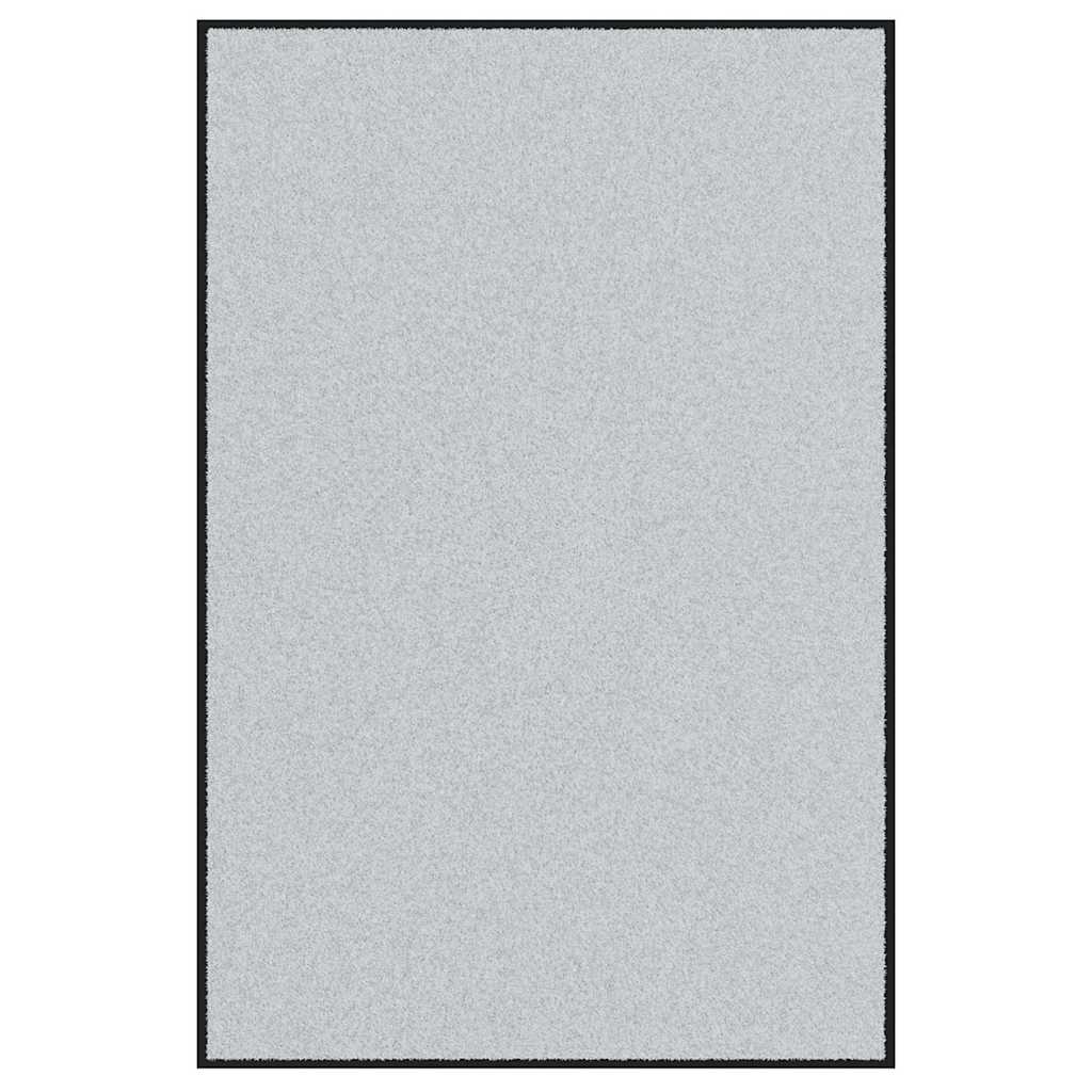 Deurmat Grijs en zwart 120 x 180 cm 100% Polyamide