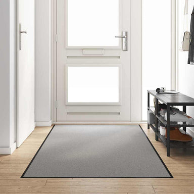 Deurmat Grijs en zwart 120 x 250 cm 100% Polyamide
