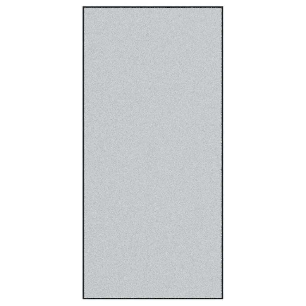 Deurmat Grijs en zwart 120 x 250 cm 100% Polyamide