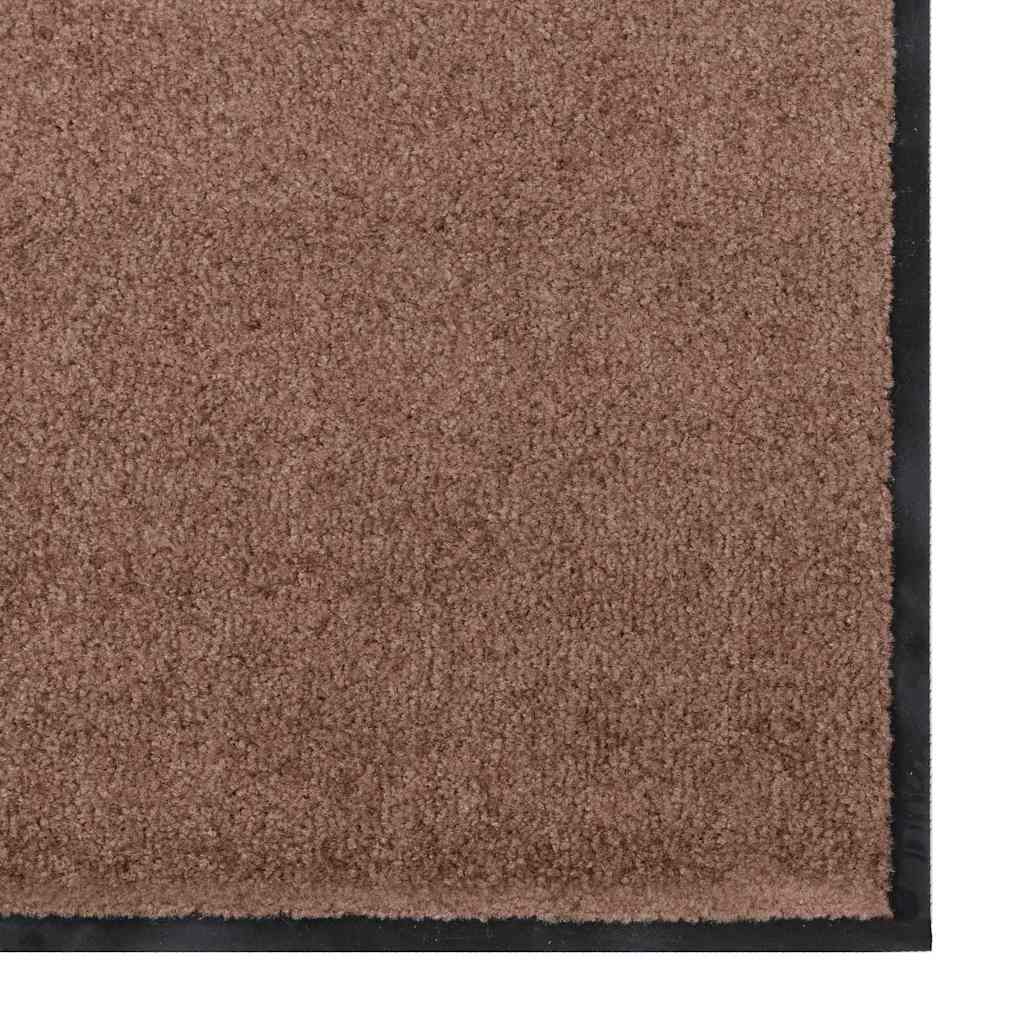 Deurmat Bruin en zwart 60 x 180 cm 100% Polyamide