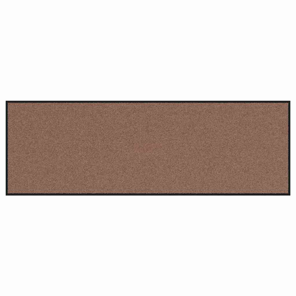 Deurmat Bruin en zwart 60 x 180 cm 100% Polyamide