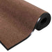 Deurmat Bruin en zwart 90 x 150 cm 100% Polyamide