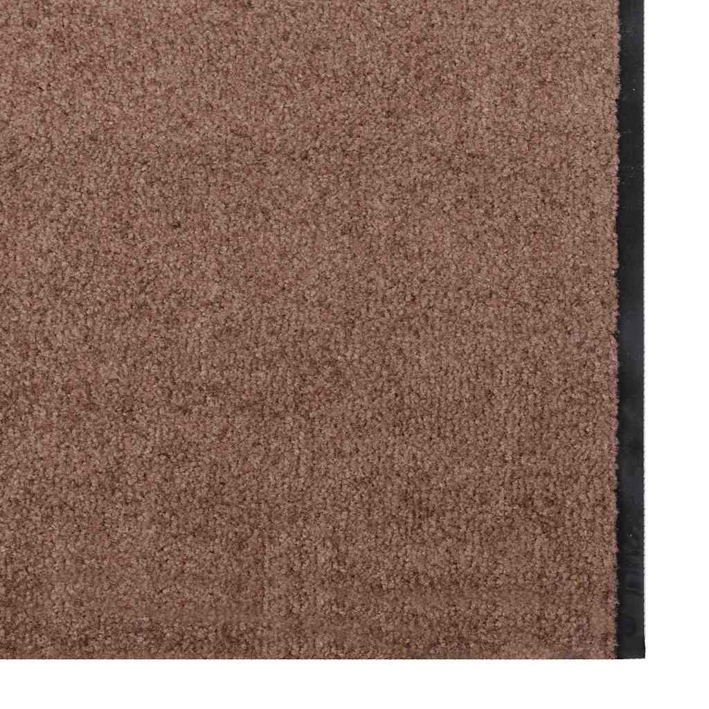 Deurmat Bruin en zwart 120 x 350 cm 100% Polyamide