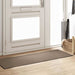 Deurmat Beige en zwart 60 x 180 cm 100% Polyamide