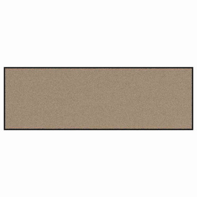 Deurmat Beige en zwart 60 x 180 cm 100% Polyamide
