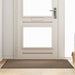 Deurmat Beige en zwart 90 x 150 cm 100% Polyamide