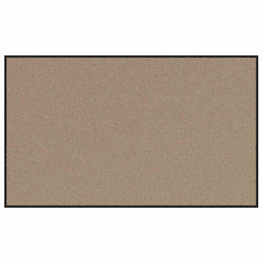 Deurmat Beige en zwart 90 x 150 cm 100% Polyamide