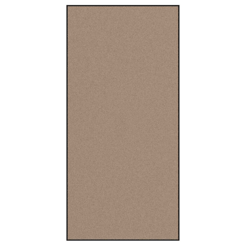 Deurmat Beige en zwart 120 x 250 cm 100% Polyamide