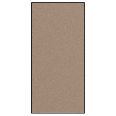 Deurmat Beige en zwart 120 x 250 cm 100% Polyamide