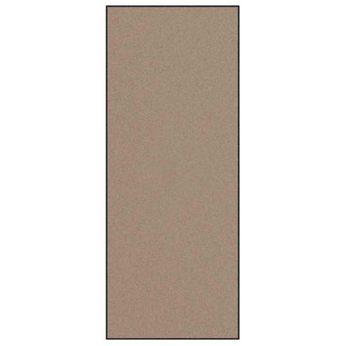 Deurmat Beige en zwart 120 x 300 cm 100% Polyamide