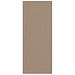 Deurmat Beige en zwart 120 x 300 cm 100% Polyamide