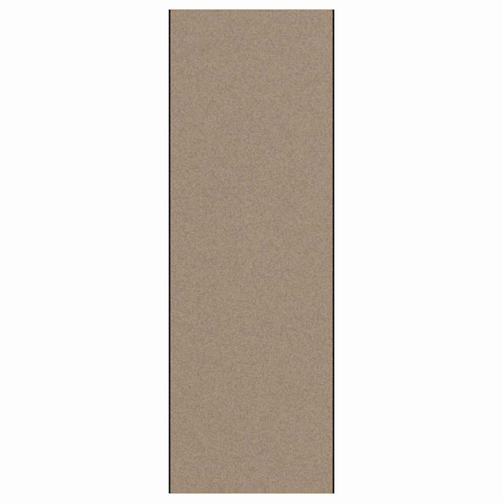 Deurmat Beige en zwart 120 x 350 cm 100% Polyamide