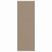 Deurmat Beige en zwart 120 x 350 cm 100% Polyamide