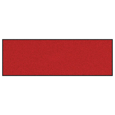 Deurmat Rood en Zwart 60 x 180 cm 100% Polyamide