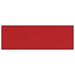 Deurmat Rood en Zwart 60 x 180 cm 100% Polyamide
