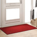 Deurmat Rood en Zwart 90 x 150 cm 100% Polyamide