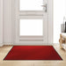 Deurmat Rood en Zwart 120 x 180 cm 100% Polyamide