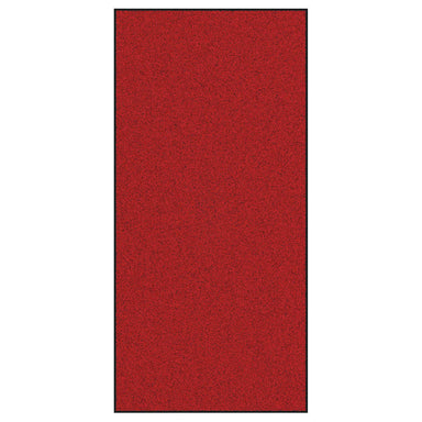 Deurmat Rood en Zwart 120 x 250 cm 100% Polyamide