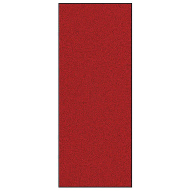 Deurmat Rood en Zwart 120 x 300 cm 100% Polyamide