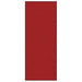 Deurmat Rood en Zwart 120 x 300 cm 100% Polyamide