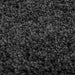Antislip Shaggy Tapijt Donkergrijs 160 x 160 cm PP