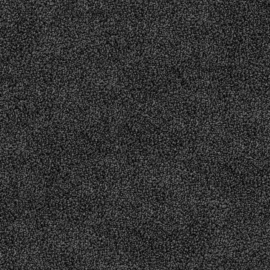 Antislip Shaggy Tapijt Donkergrijs 120 x 120 cm PP