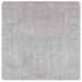 Antislip Shaggy Tapijt Grijs 120 x 120 cm PP