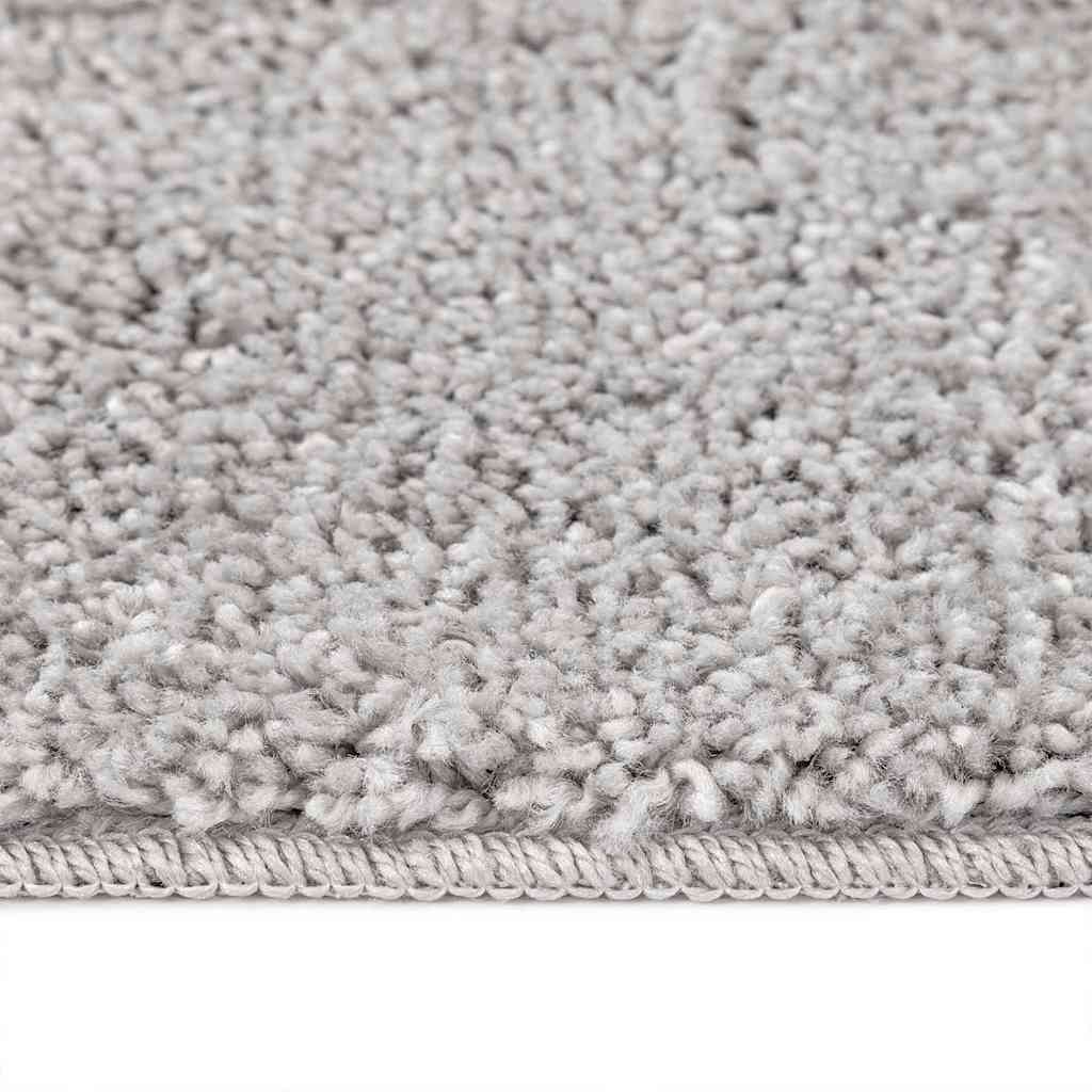 Antislip Shaggy Tapijt Grijs 160 x 160 cm PP