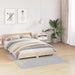 Antislip Shaggy Tapijt Grijs 160 x 160 cm PP