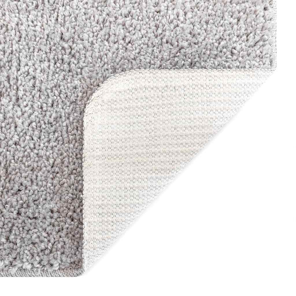 Antislip Shaggy Tapijt Grijs 200 x 200 cm PP