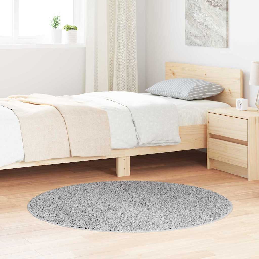 Antislip Shaggy Tapijt Grijs 120 x 120 cm PP
