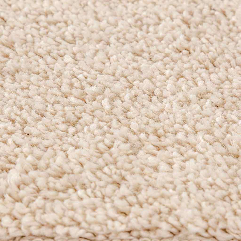 Antislip Shaggy Tapijt Crème 200 x 200 cm PP