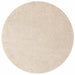 Antislip Shaggy Tapijt Crème 90 x 90 cm PP