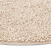 Antislip Shaggy Tapijt Crème 120 x 120 cm PP