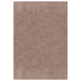 Antislip Shaggy Tapijt Bruin 80 x 150 cm PP
