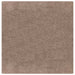 Antislip Shaggy Tapijt Bruin 120 x 120 cm PP