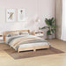 Antislip Shaggy Tapijt Bruin 140 x 200 cm PP