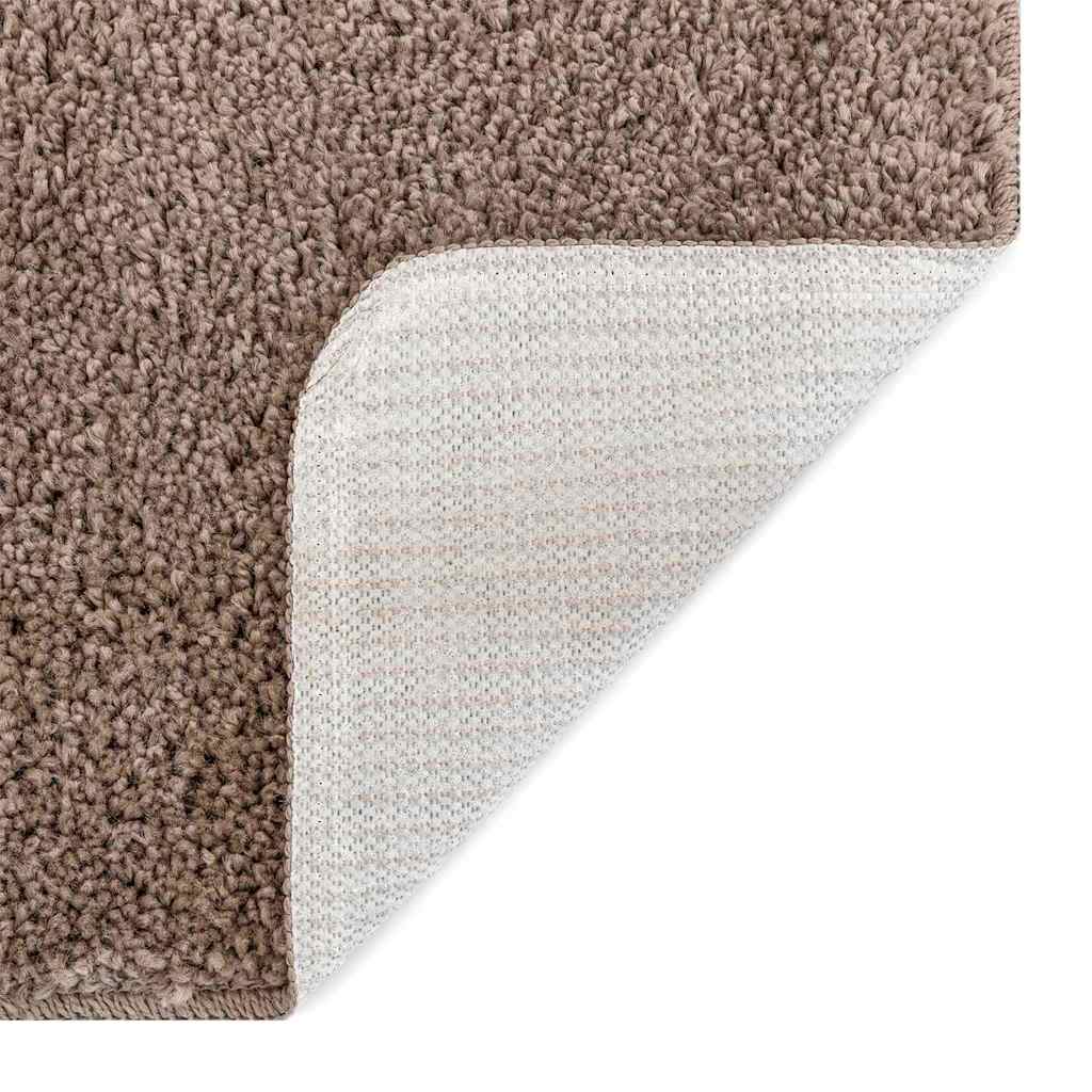 Antislip Shaggy Tapijt Bruin 240 x 340 cm PP