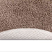 Antislip Shaggy Tapijt Bruin 90 x 90 cm PP